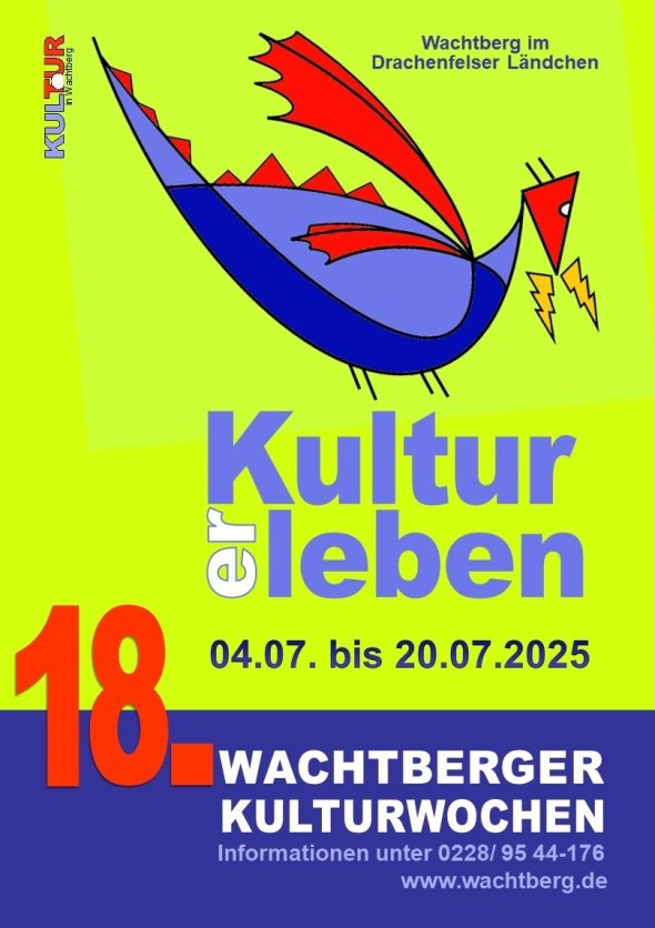 Wir singen bei den Wachtberger Kulturwochen