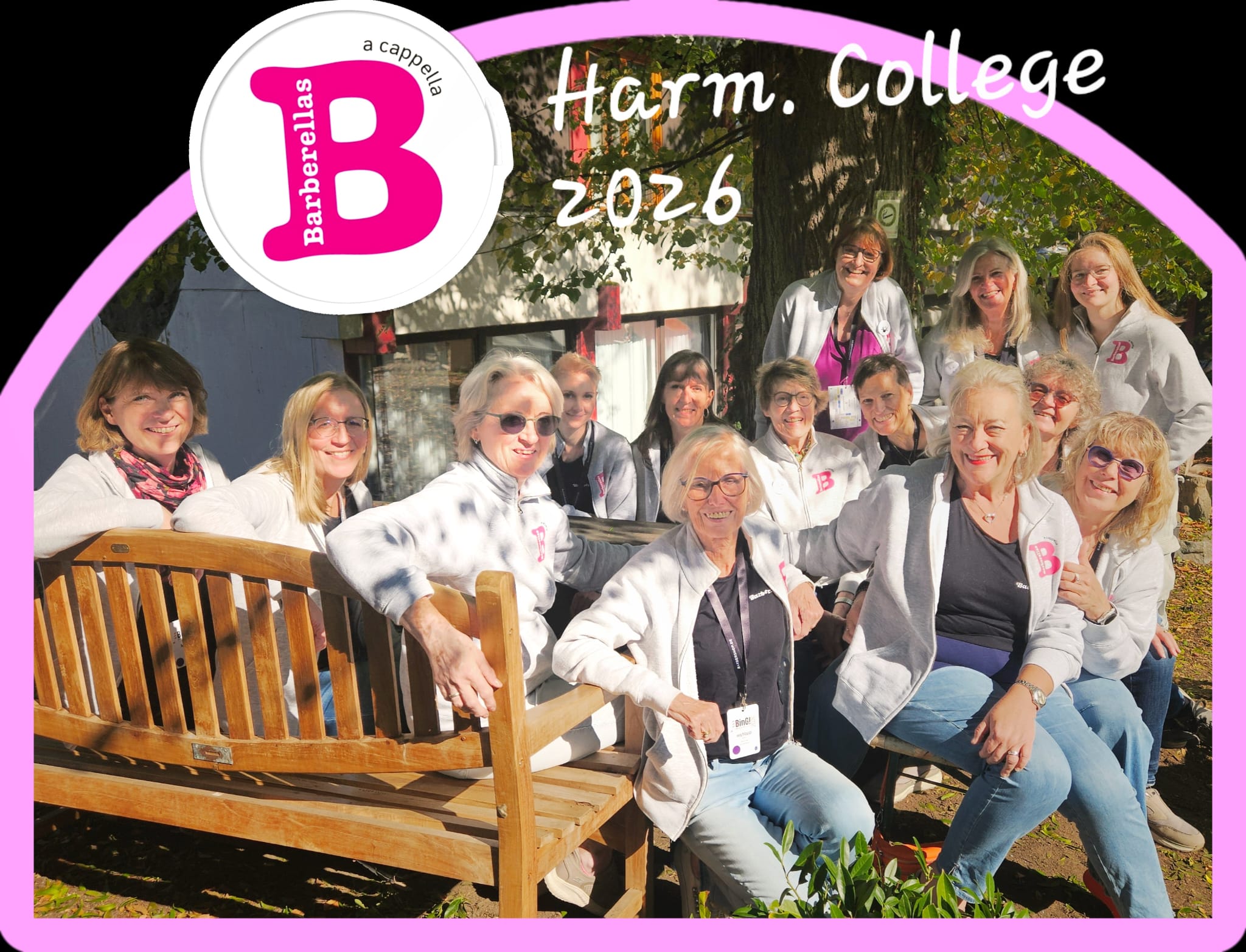 4 Tage Barbershop pur: Die Barberellas beim Harmony College 2026